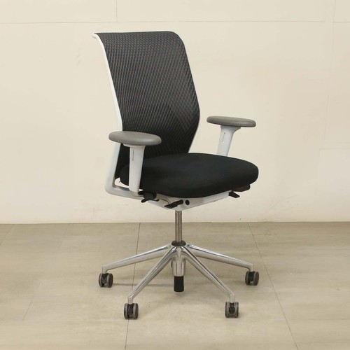 Vitra black mesh back - black,